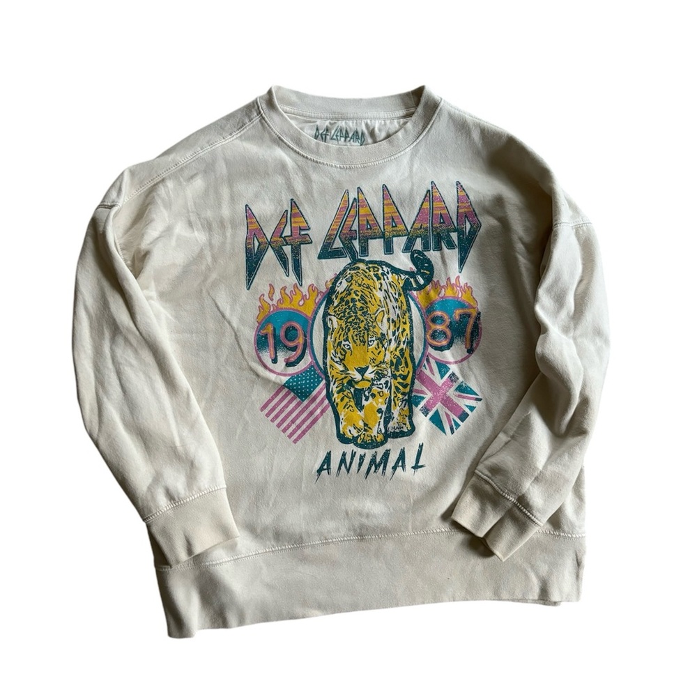 Def Leppard Graphic Sweatshirt